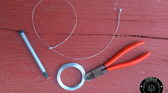 Making Wire Snares For Survival Trapping